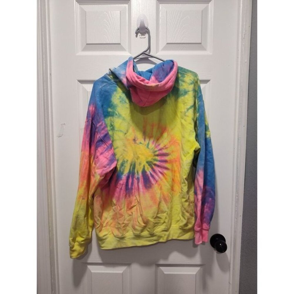 Dreamsicle Unisex Size Large Tahoe Hoodie Tie Dye Festival Casual Relaxed - Picture 7 of 7